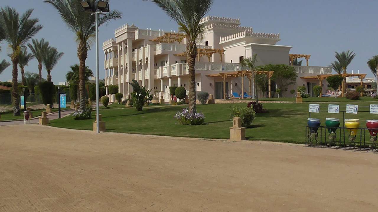 Ende nördlicher Hotelflügel Pickalbatros Palace Resort
