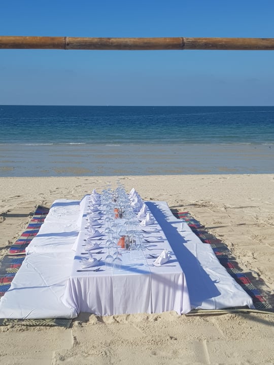 Dinner am Strand Hotel Angsana Bintan