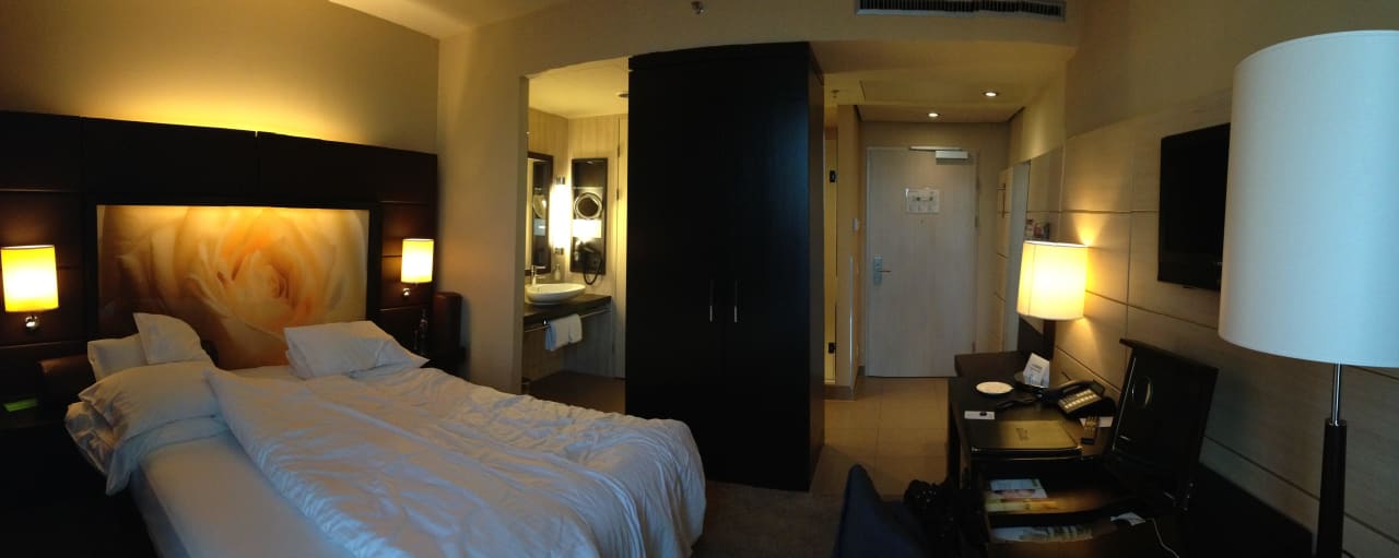 La mia camera singola (n.517) tipo business Lindner Hotel Vienna Am Belvedere, part of JdV by Hyatt