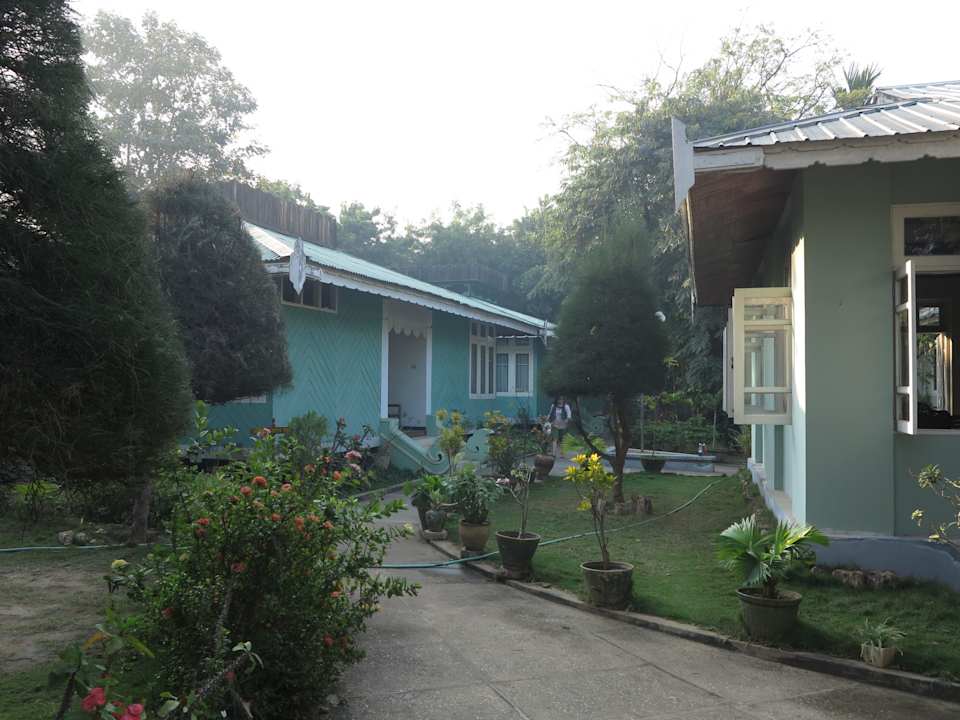 Blick in die Hotelanlage Hotel Kyaw