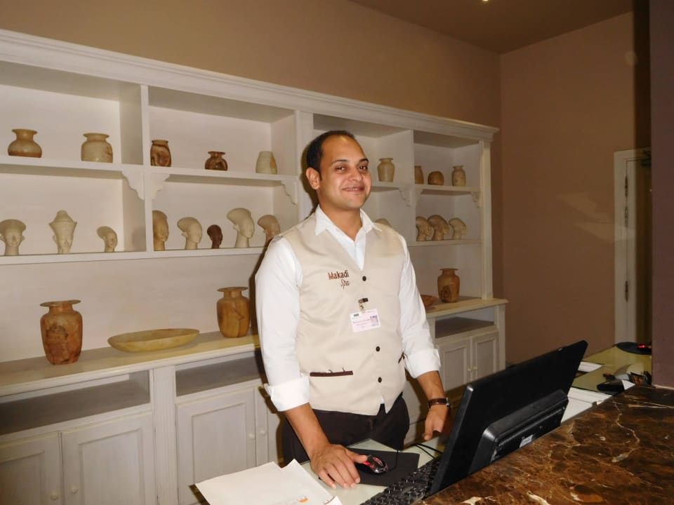 Er ist so ein lieber freundlicher Mann Makadi Spa - Adults only