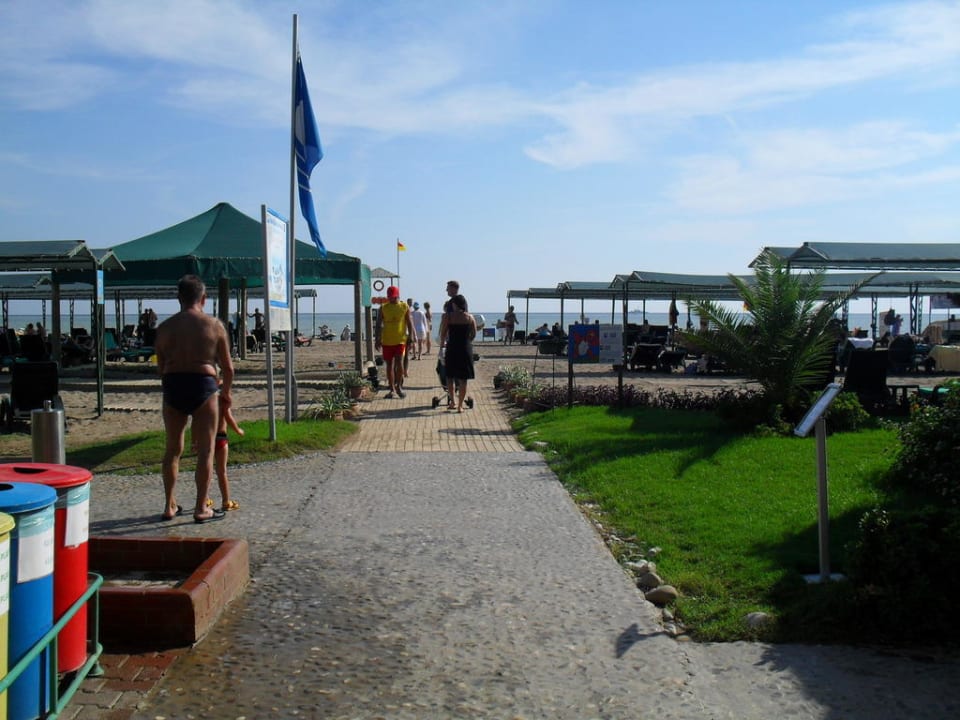 Strandeingang Belek Beach Resort Hotel