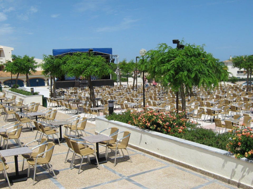 Bühne blau punta reina