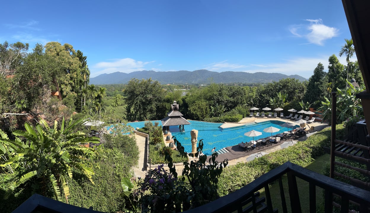 Ausblick Anantara Golden Triangle Elephant Camp & Resort