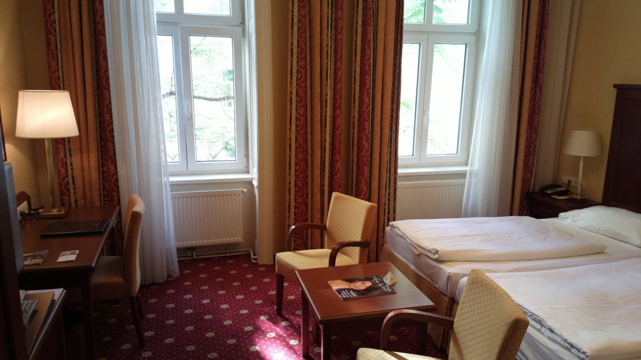Fensterseite Hotel Bellevue Vienna