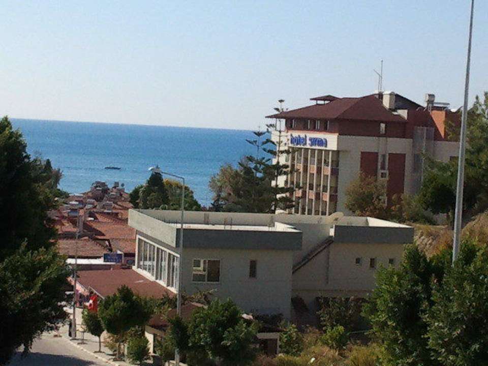 Blick zum Hotel Hotel Sirma