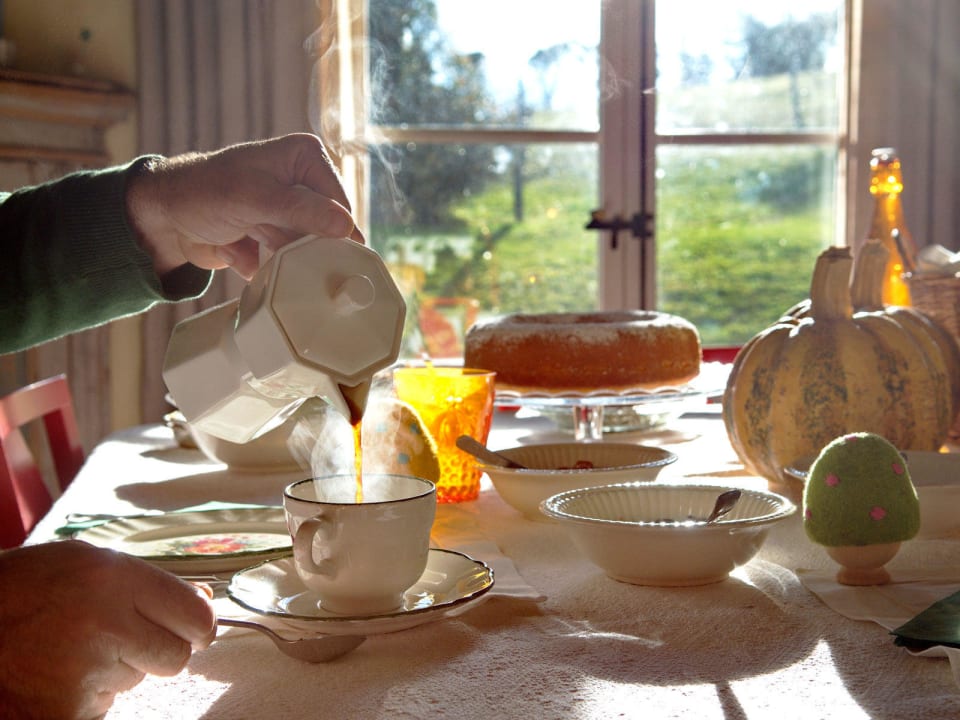 La colazione a Cà Bianca dell'Abbadessa B&B Cà Bianca dell'Abbadessa