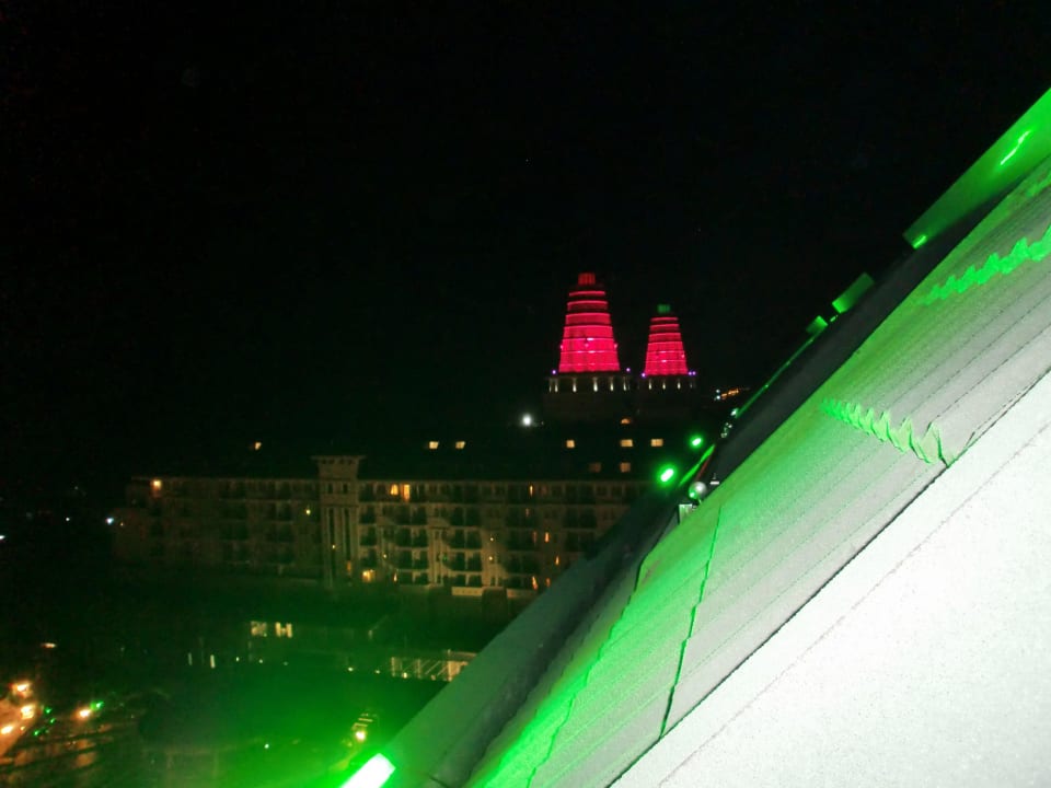 Vom Balkon Nachtaussicht Hotel Delphin Imperial