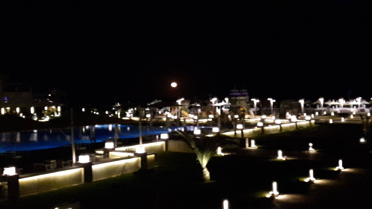 Aussicht Nacht Pickalbatros White Beach Resort - Hurghada
