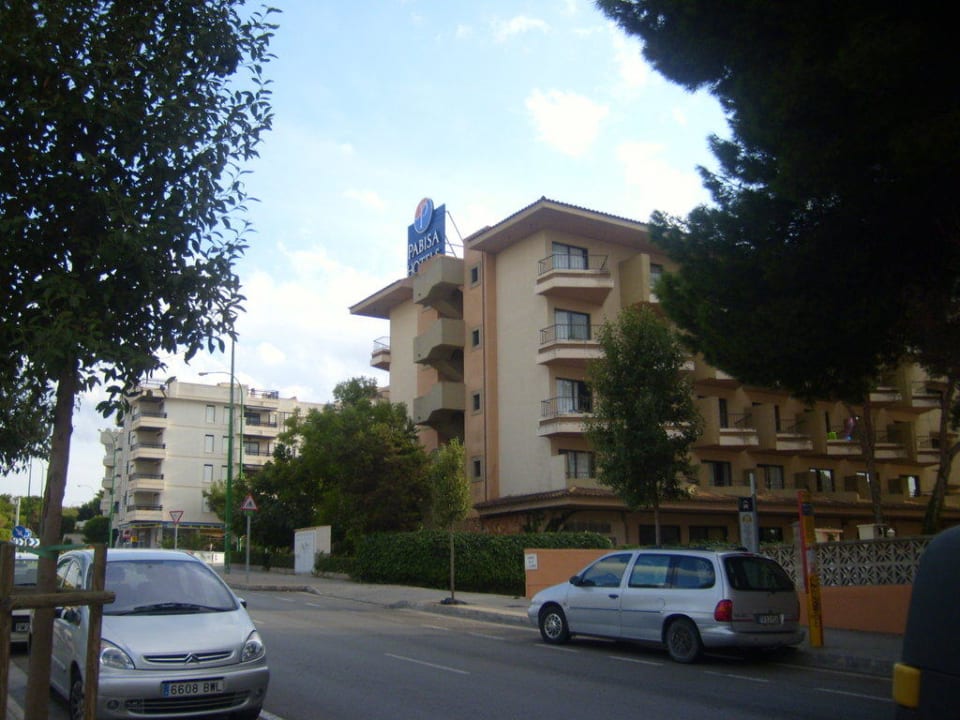 Außenansicht vom Hotel! Hotel Pabisa Chico