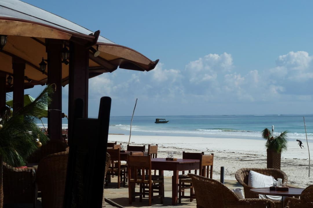 Ausblick beim Essen Nomad Beach Resort