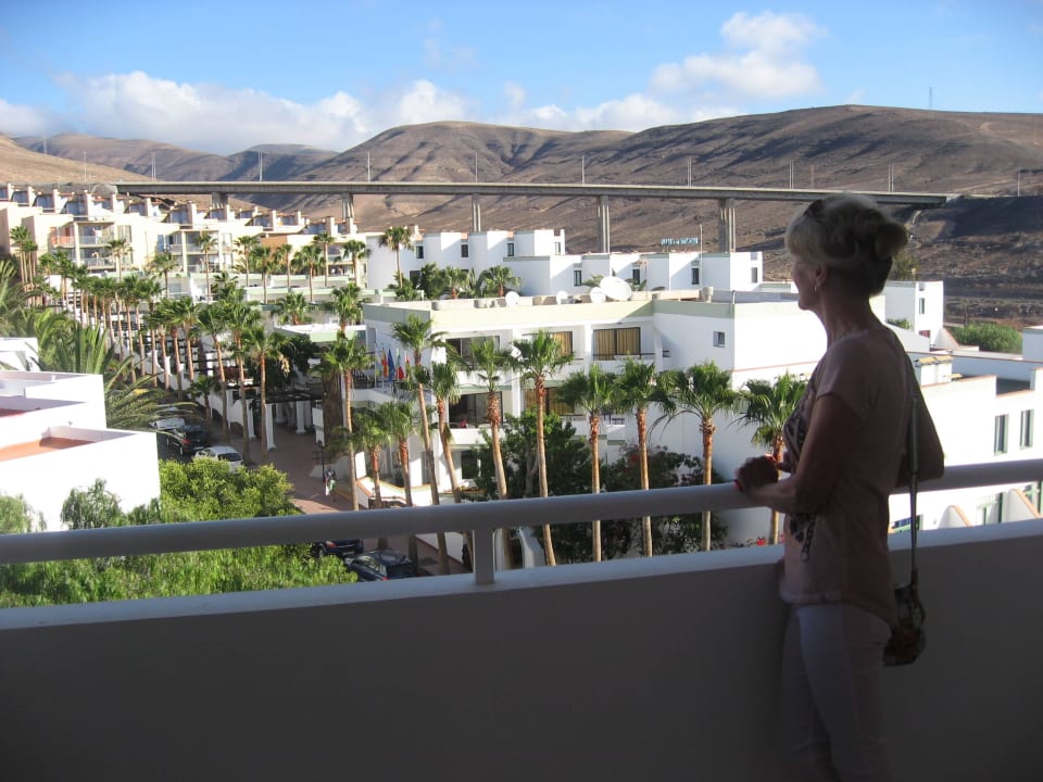 Der berühmte Blick "hinten raus" Marina Playa Suite Hotel