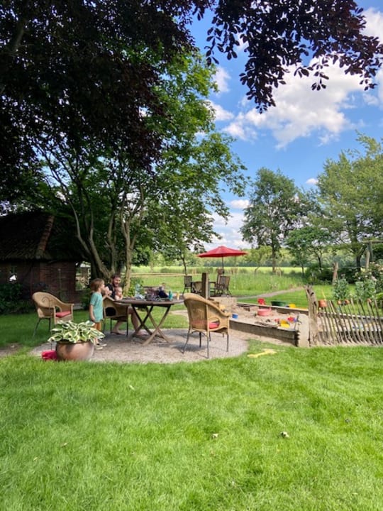 Gartenanlage Ferienwohnungen/ Ferienhäuser Bauernhof Onken