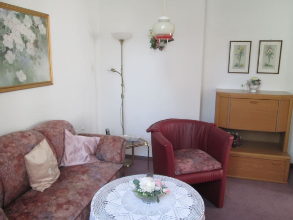 Wohnzimmer FW1 Ferienwohnungen Stocker
