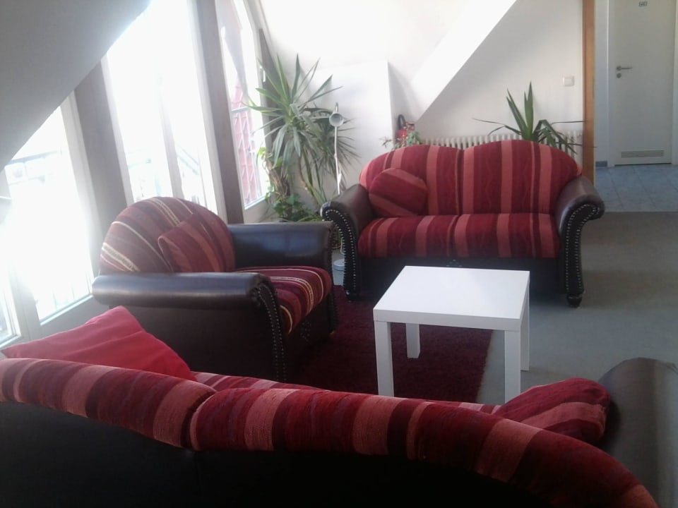 Sitzecke 2. Etage Jellyfish Hostel