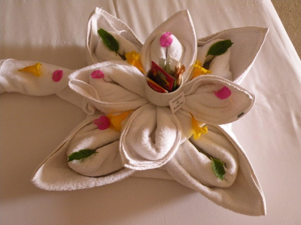 Blume aus Badetüchern Jaz Dar EL Madina