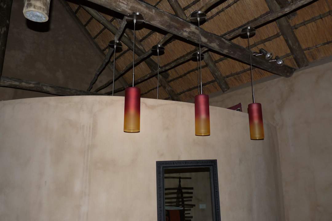 Lampenkonstruktion                 Hotel AmaZulu Lodge