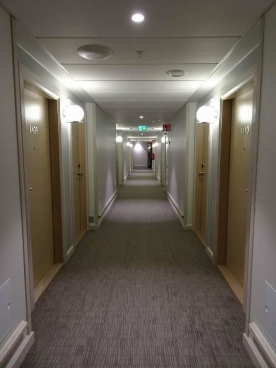 14th floor hallway Clarion Hotel Helsinki
