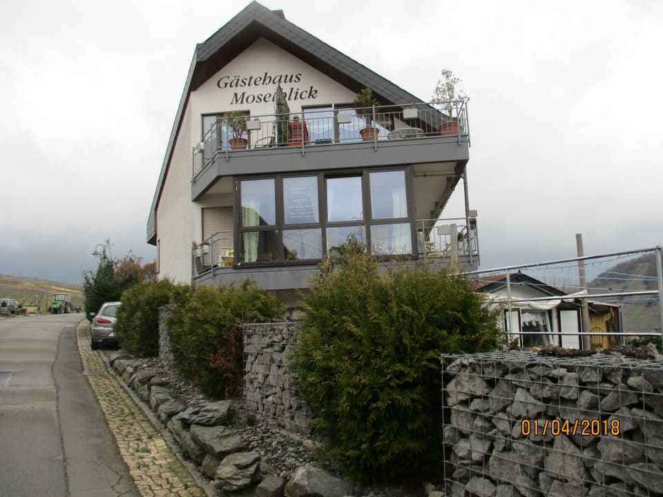 Außenansicht Gästehaus Moselblick