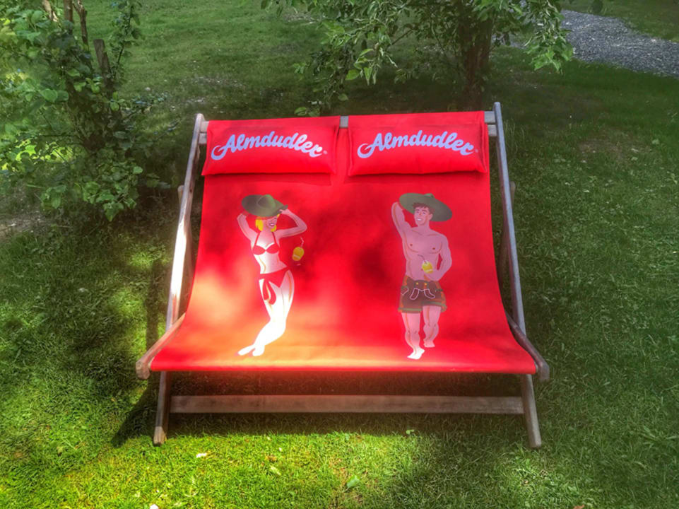 Gartenanlage Hotel Scharnagl mit Waldgasthof