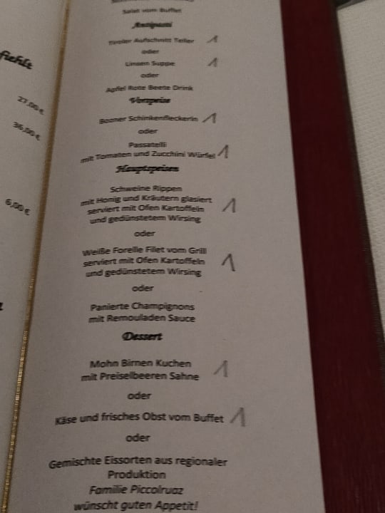 Gastro Hotel Chalet Tianes