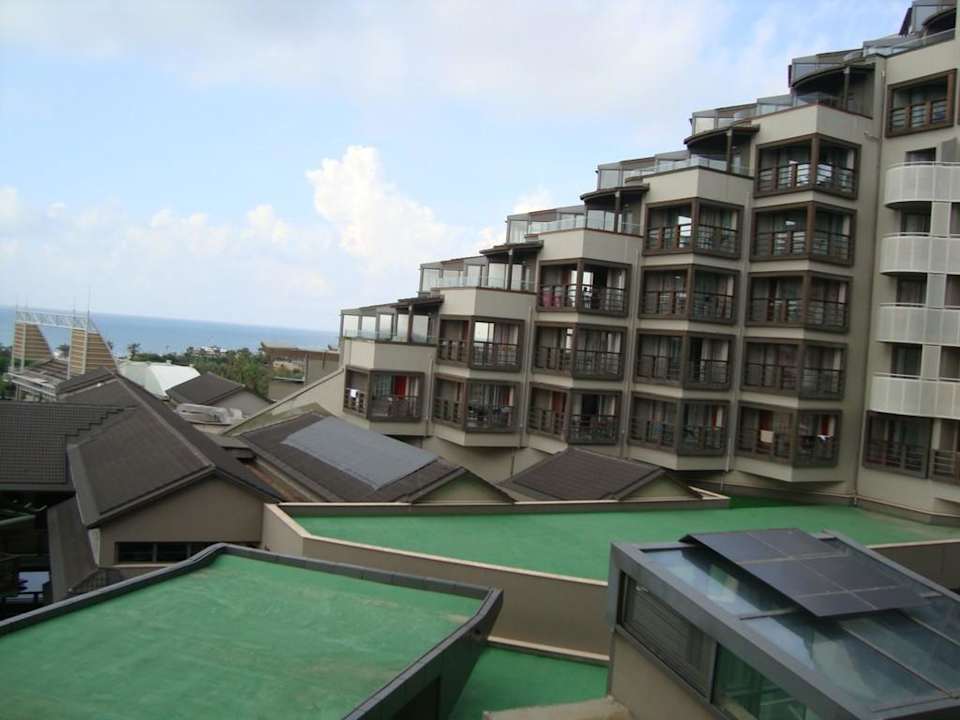 Blick vom Balkon Limak Lara Deluxe Hotel & Resort