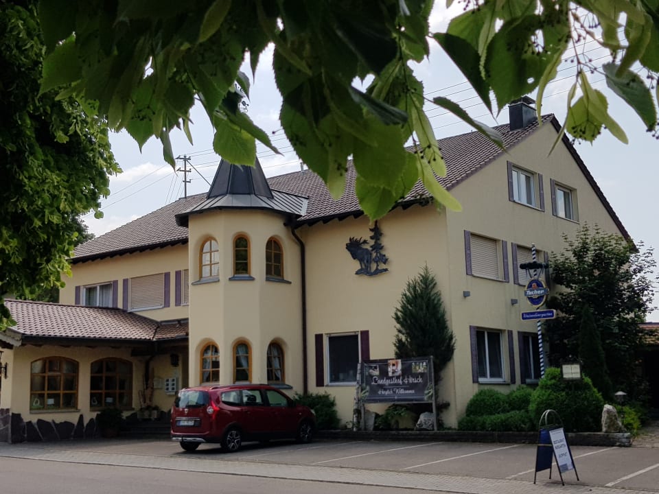 Außenansicht Landgasthof - Hotel - Hirsch