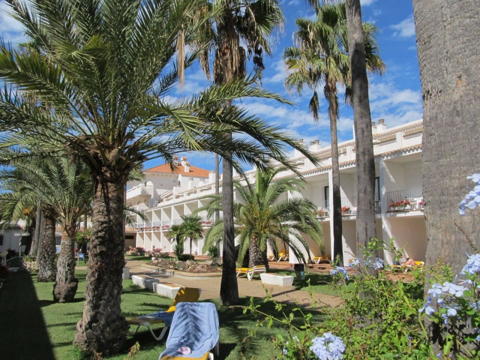 Herrlicher Innenhof Hotel Playa de la Luz