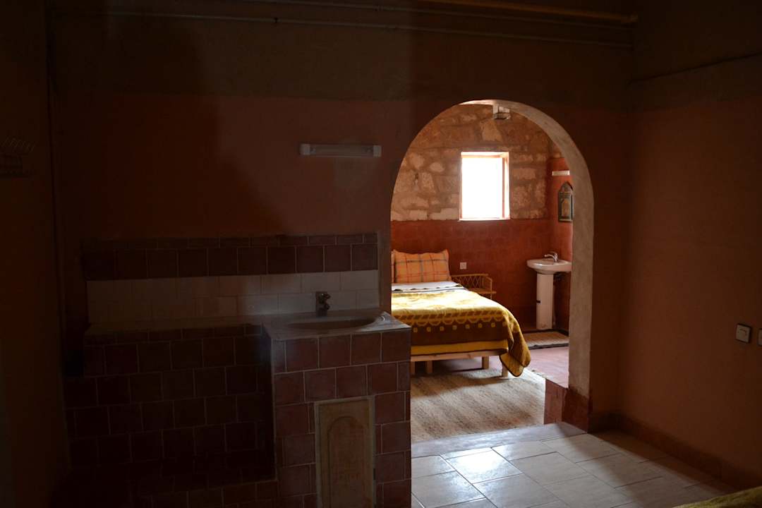 Vue de la chambre 2 pièces Auberge Chez Aissa