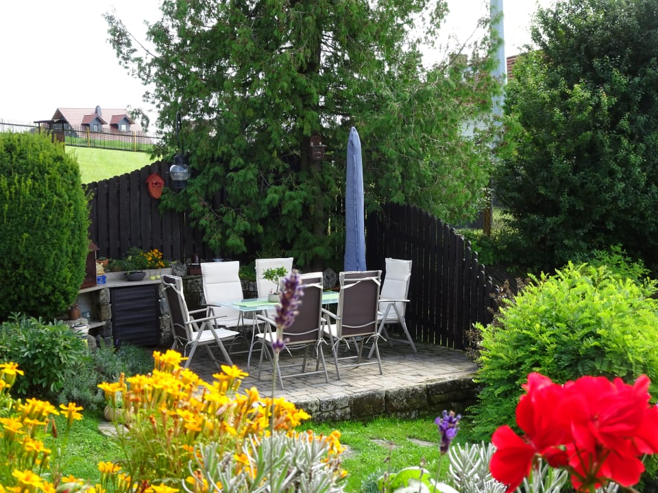 Gartenanlage Ferienwohnung Panorama