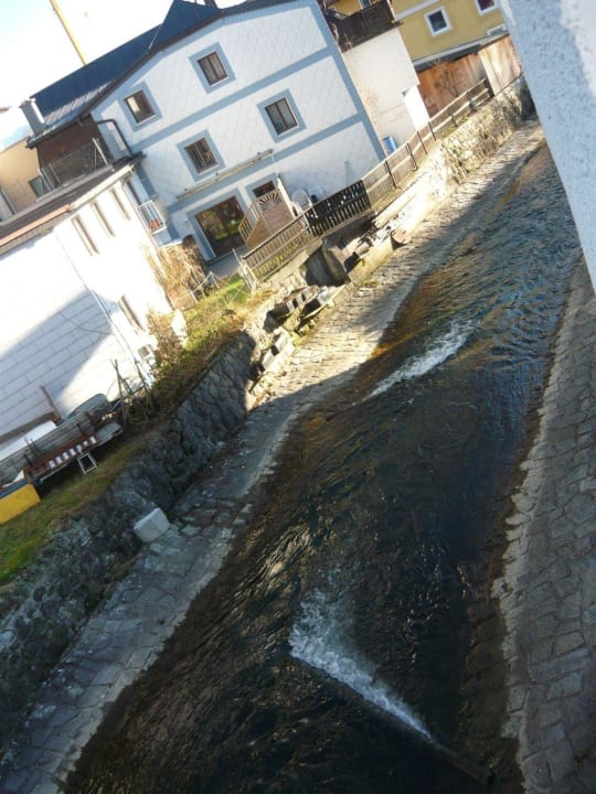 Blick aus unserem Fenster Pension Göschlberger