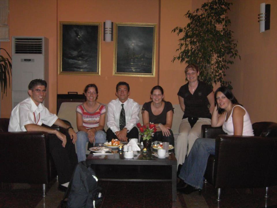 Der letzte Abend in der Hotellobby... Alaiye Resort & Spa