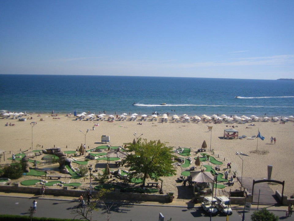 Blick vom Balkon Sentido Bellevue Beach