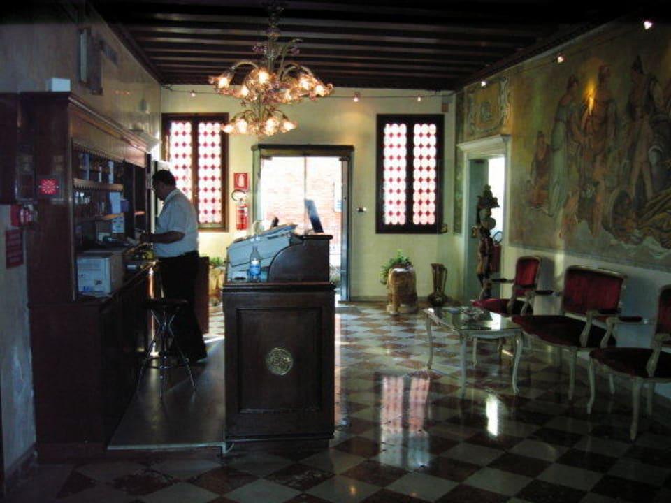 Eingangshalle des Hotel Gardena/Venedig Hotel Gardena