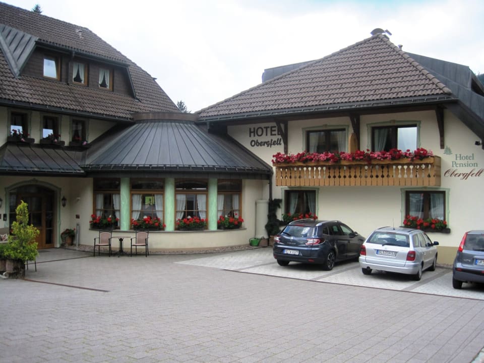 Außenansicht Hotel Pension Obergfell