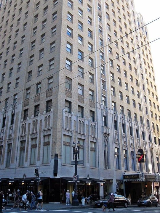 Blick auf den Eingang Beacon Grand, A Union Square Hotel