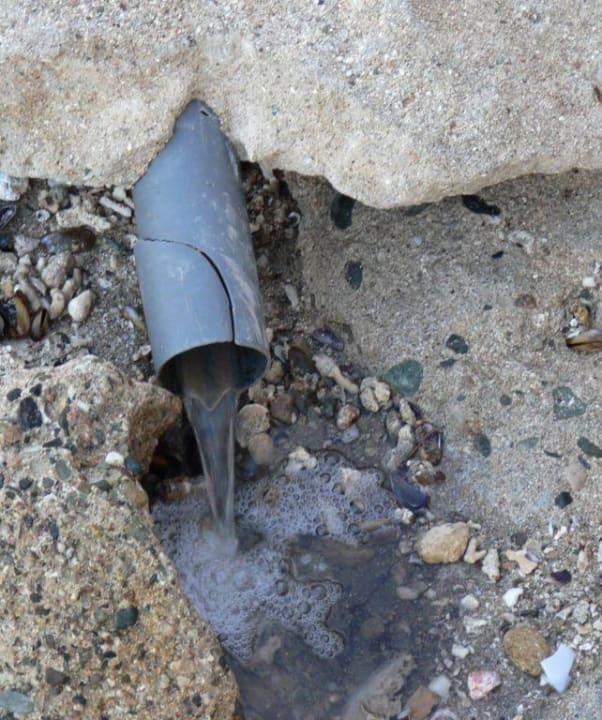 Abwasser ins Meer Sentido Akassia Beach