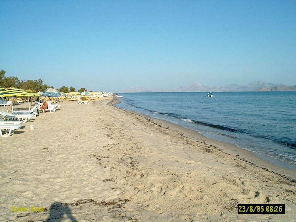 Strand vor dem Hotel Hotel Tigaki Beach