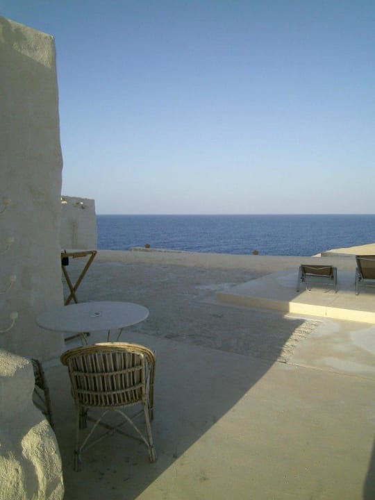 Zimmerterrasse The Oasis Dive Resort
