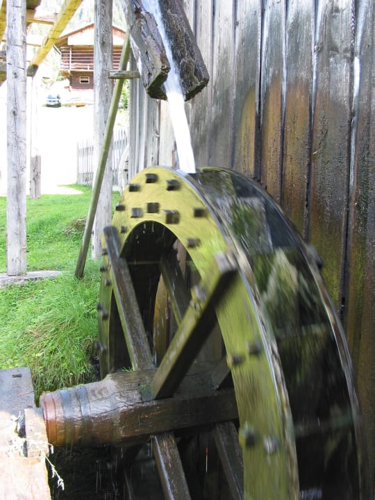Wenn das Mühlrad läuft Ferienhaus Wassermühle