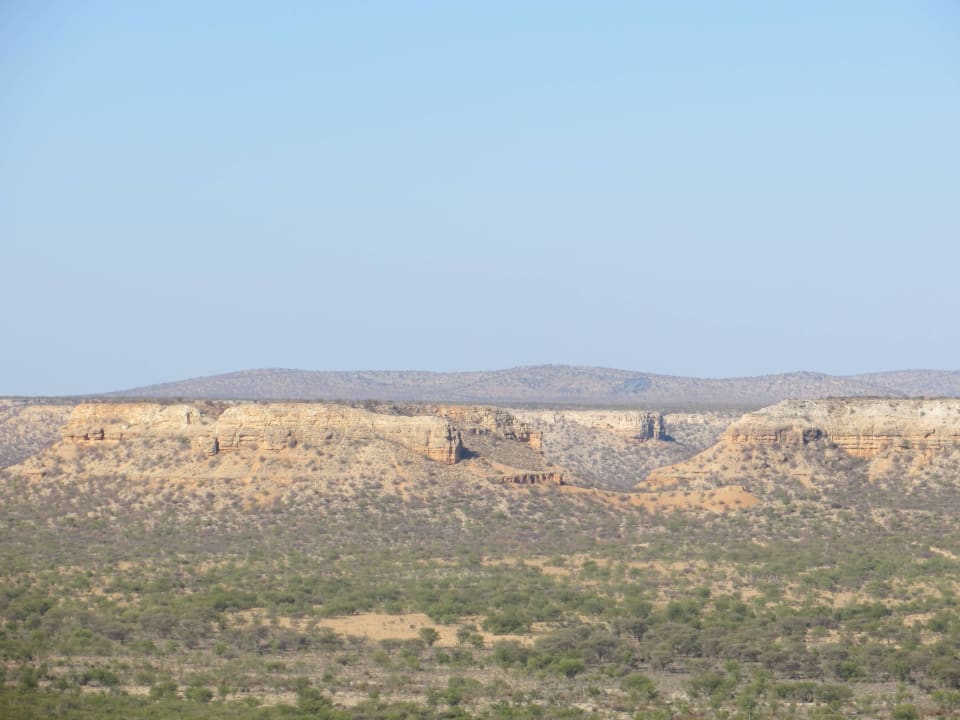 Blick auf die Ugab Terrassen Ugab Terrace Lodge