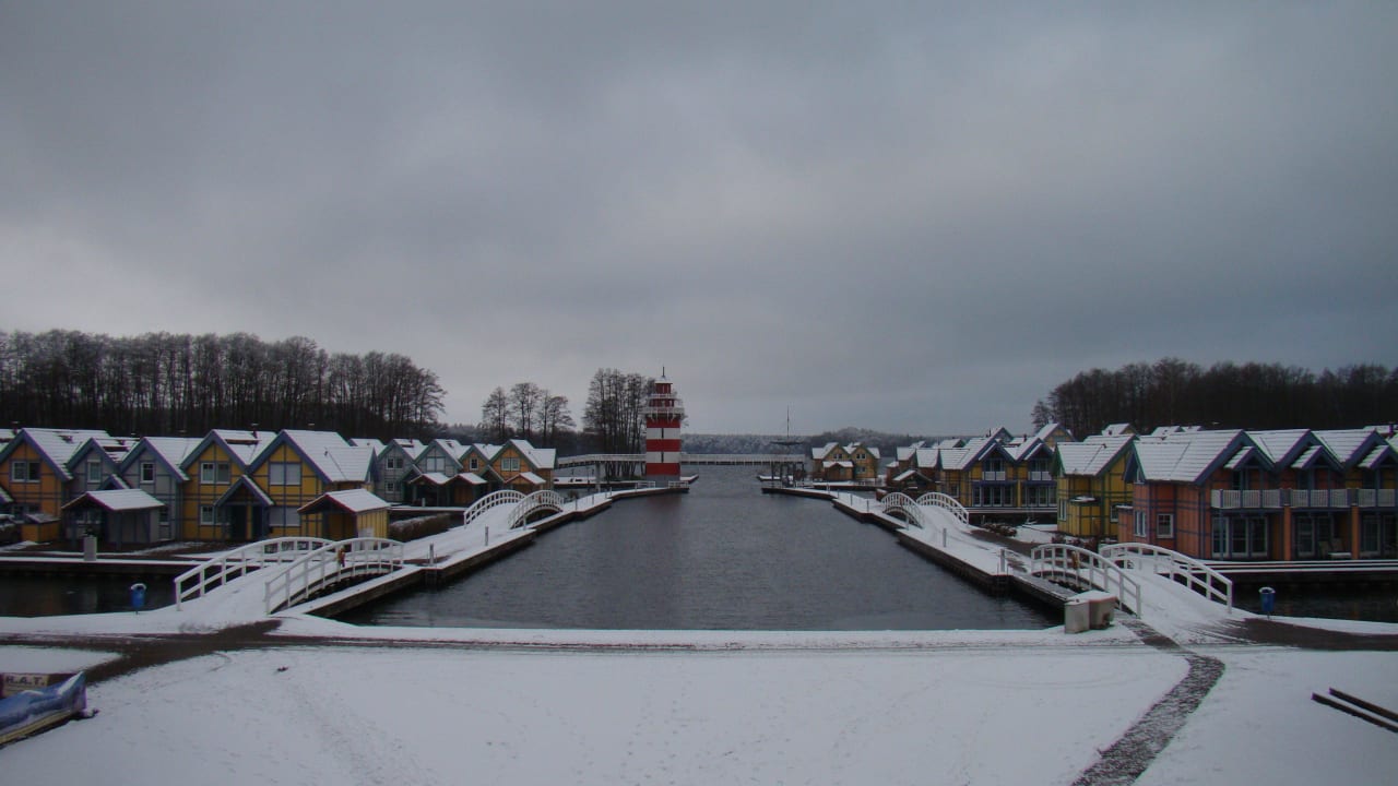 Idyllischer Winterschlaf Precise Resort Hafendorf Rheinsberg