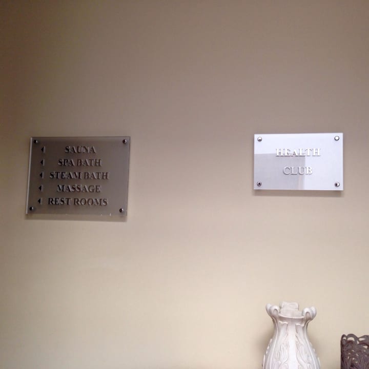 Eingang zum Fitnessbereich Hotel GDM Megaron Historical Monument Hotel