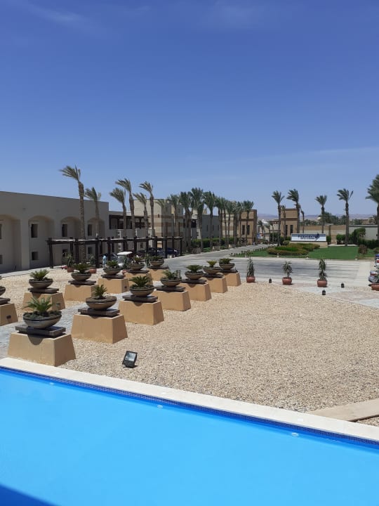 Ausblick Pickalbatros Palace Hotel-Port Ghalib