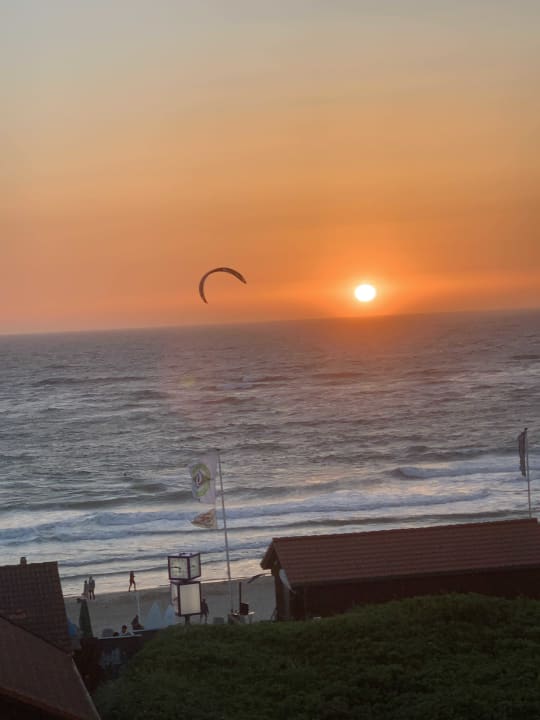 Ausblick Wyn. Strandhotel Sylt