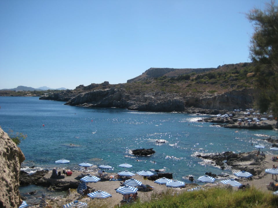 Der schöne Strand Hotel Kalithea Horizon Royal