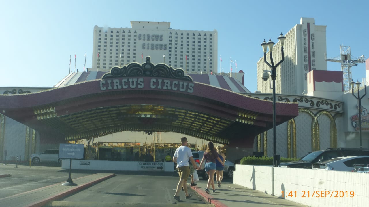 Außenansicht Hotel Circus Circus