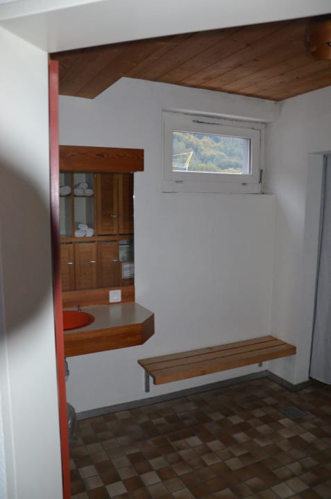 Eingangsbereich Sauna im 4 Stock Hotel Alpin Sherpa