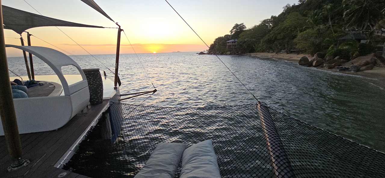 Ausblick The Coco de Mer Hotel & Black Parrot Suites