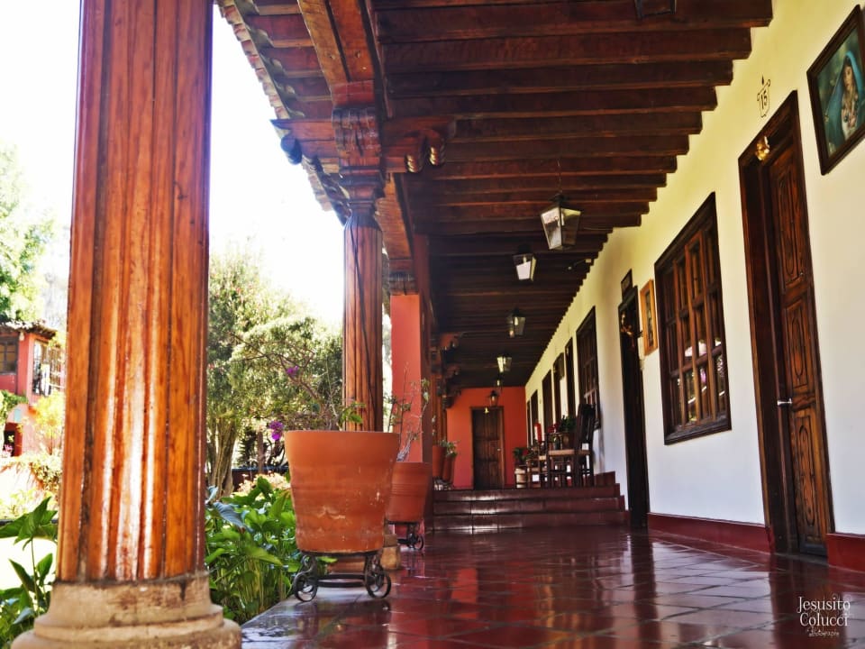 Pasillo Hotel Mision Patzcuaro